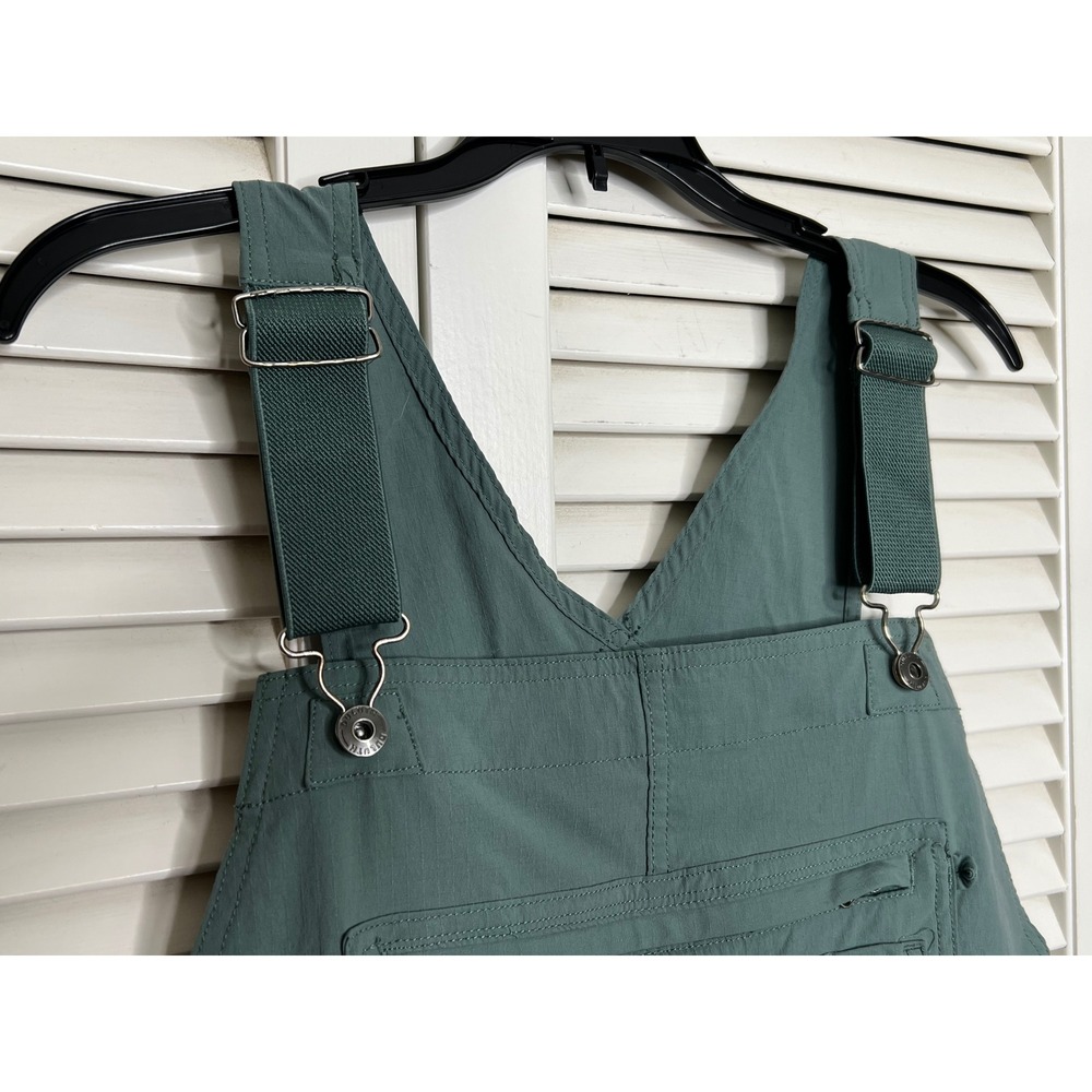 Duluth Heirloom Gardening Overall Shorts XXL Fir Green Shortalls Gorpcore